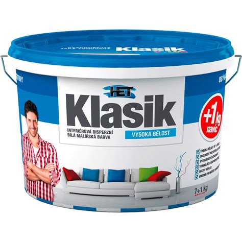 Het Klasik biely, Interiérová biela farba, 25kg.